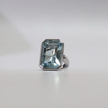 Load image into Gallery viewer, Custom 26.72ct Aquamarine Ring
