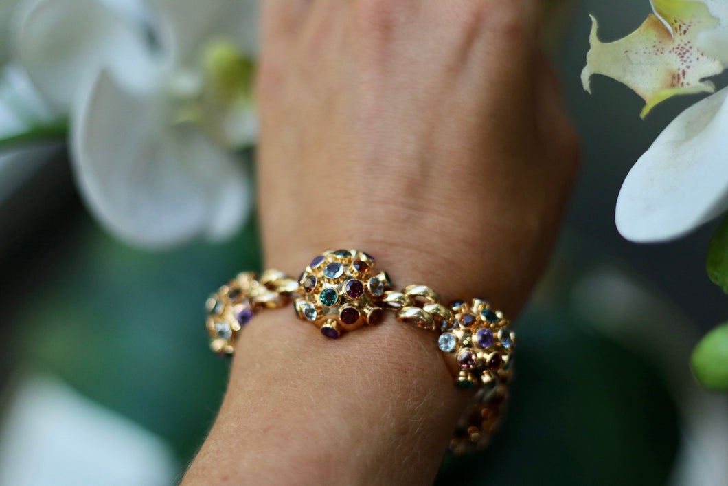 Vintage 31.00ctw Multi Stone Bracelet