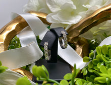 Load image into Gallery viewer, 14kt White Gold 1.98ctw Diamond Hoop Earrings
