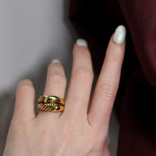 Load image into Gallery viewer, Estate David Yurman 18k Yellow Gold Ring
