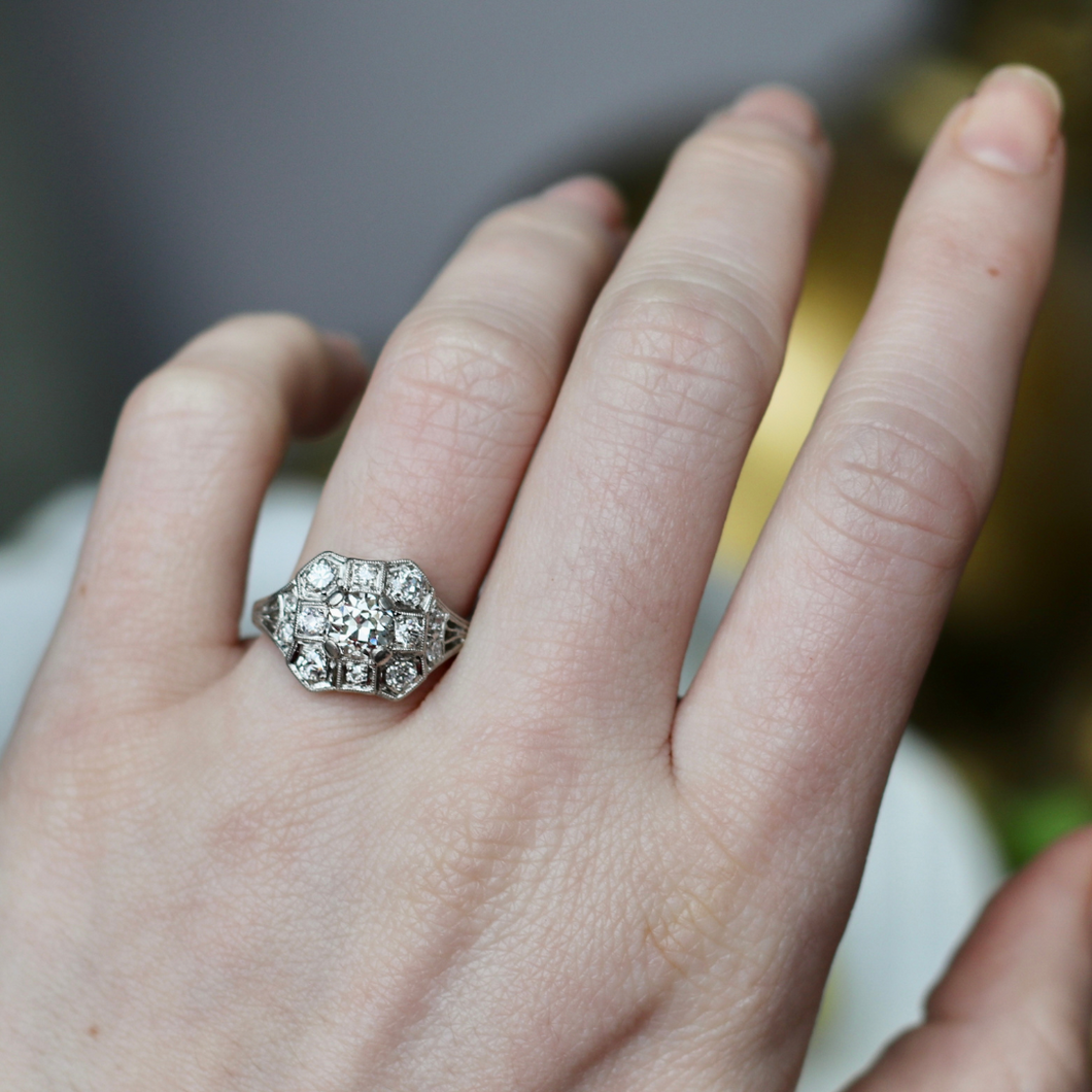 1.50ctw Antique Diamond Ring