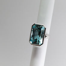 Load image into Gallery viewer, Custom 26.72ct Aquamarine Ring
