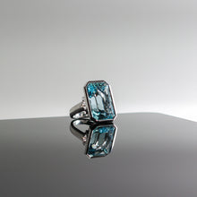 Load image into Gallery viewer, Custom 26.72ct Aquamarine Ring
