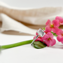 Load image into Gallery viewer, 1.20ct Emerald Cut Diamond Ring
