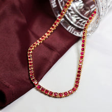 Load image into Gallery viewer, Burma Ruby and Diamond Necklace
