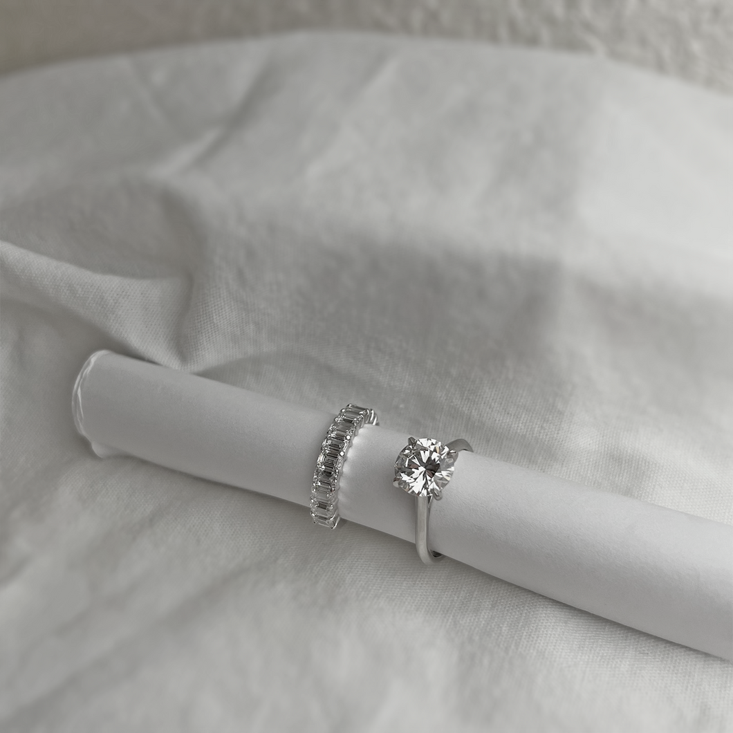 Custom Platinum Diamond Band
